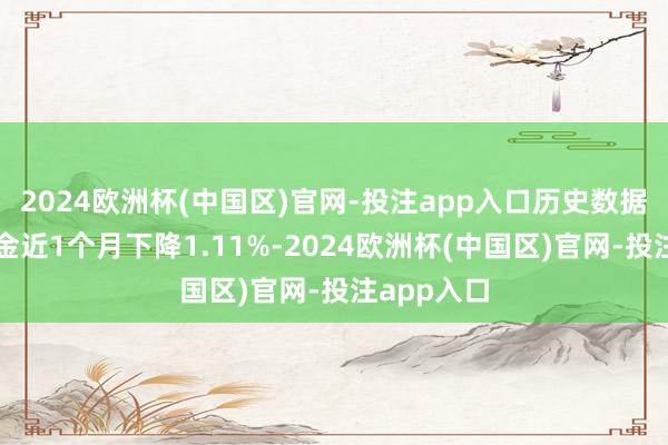 2024欧洲杯(中国区)官网-投注app入口历史数据袒露该基金近1个月下降1.11%-2024欧洲杯(中国区)官网-投注app入口