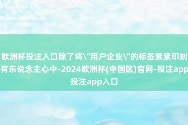 欧洲杯投注入口除了将